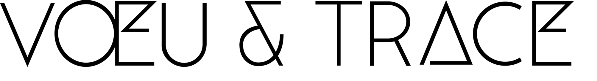 Vœu & Trace
